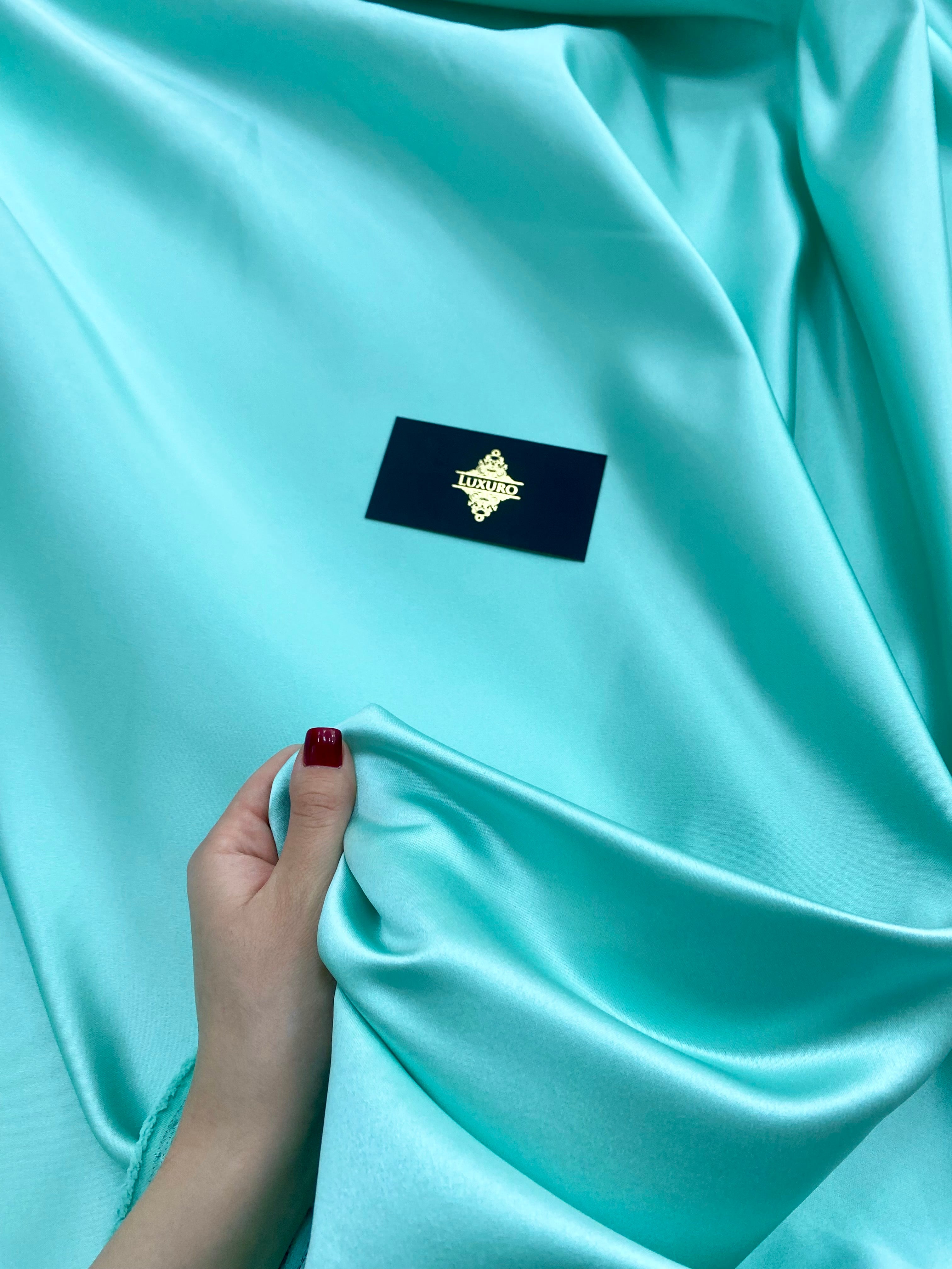 Tafta Fixa Premium Sidefata Turcoaz