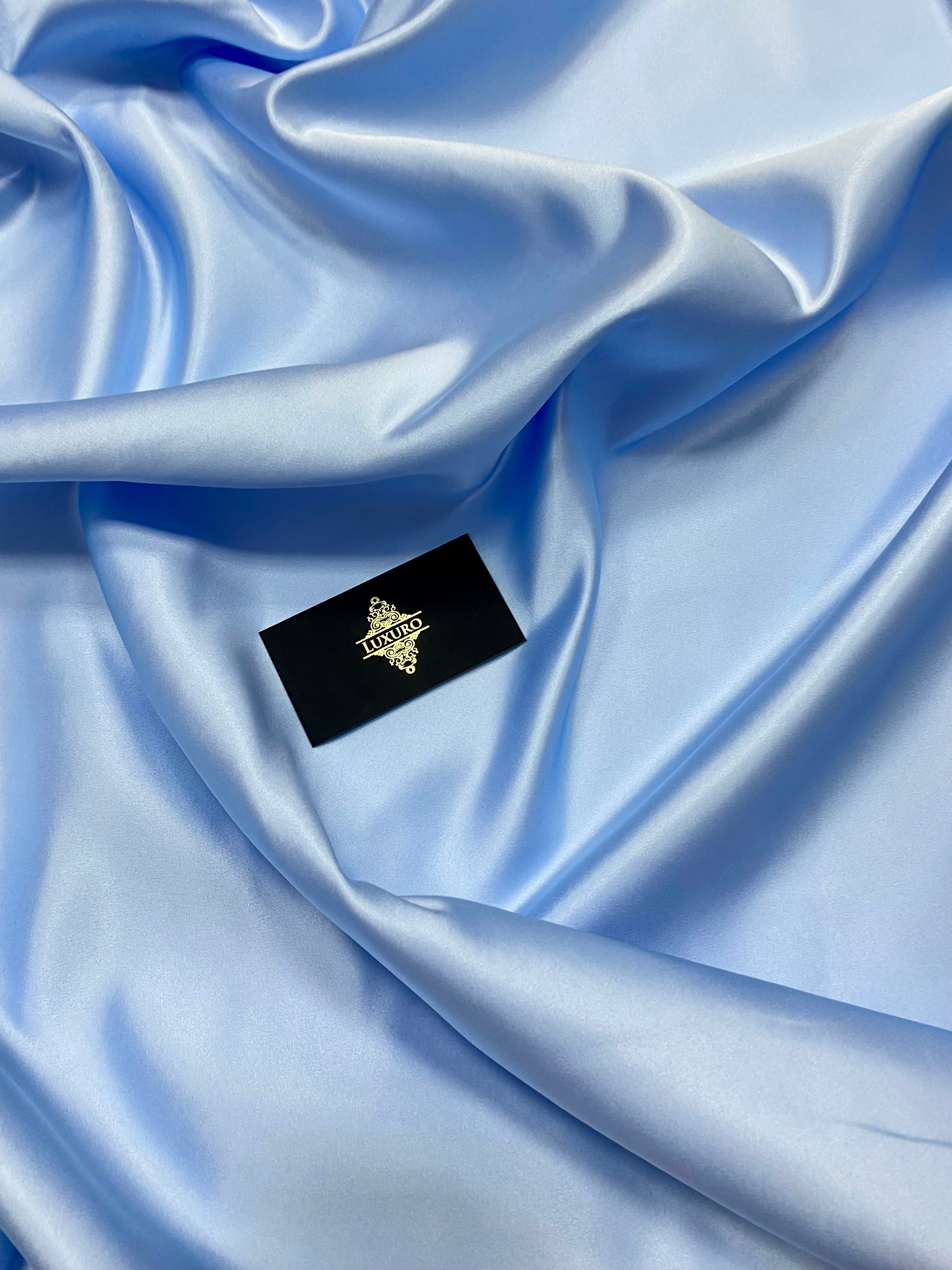 Tafta Fixa Premium Sidefata Baby Blue