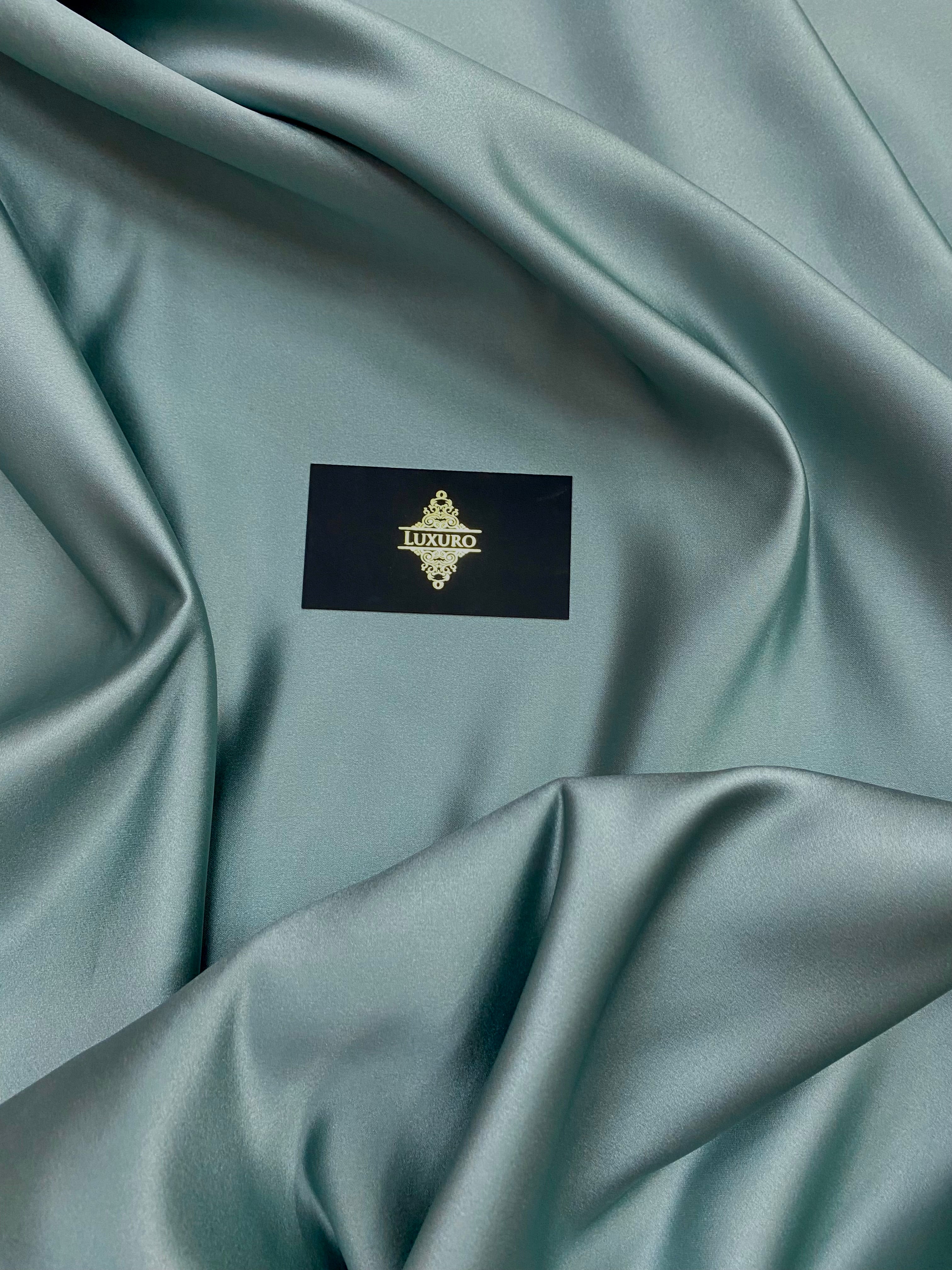 Tafta Fixa Premium Sidefata Verde Ou-de-Rata