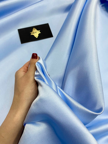 Tafta Fixa Premium Sidefata Baby Blue