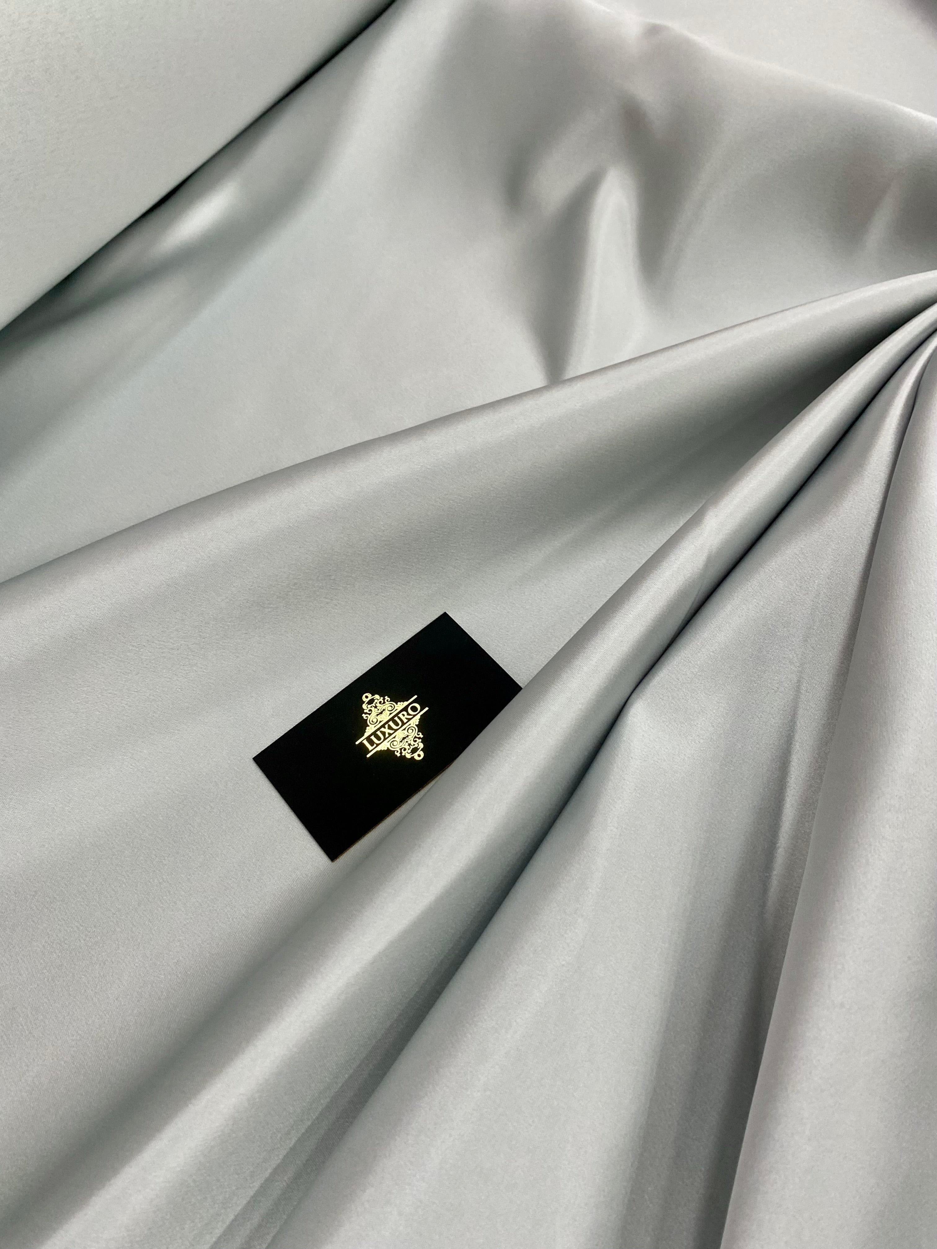 Tafta Fixa Premium Sidefata Argintie