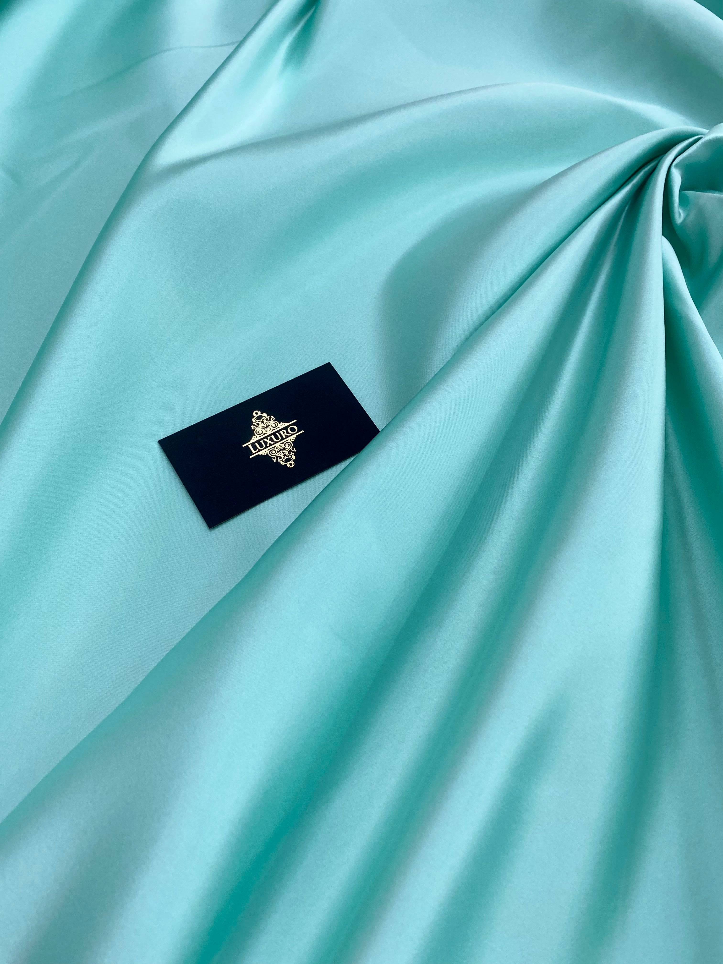 Tafta Fixa Premium Sidefata Turcoaz