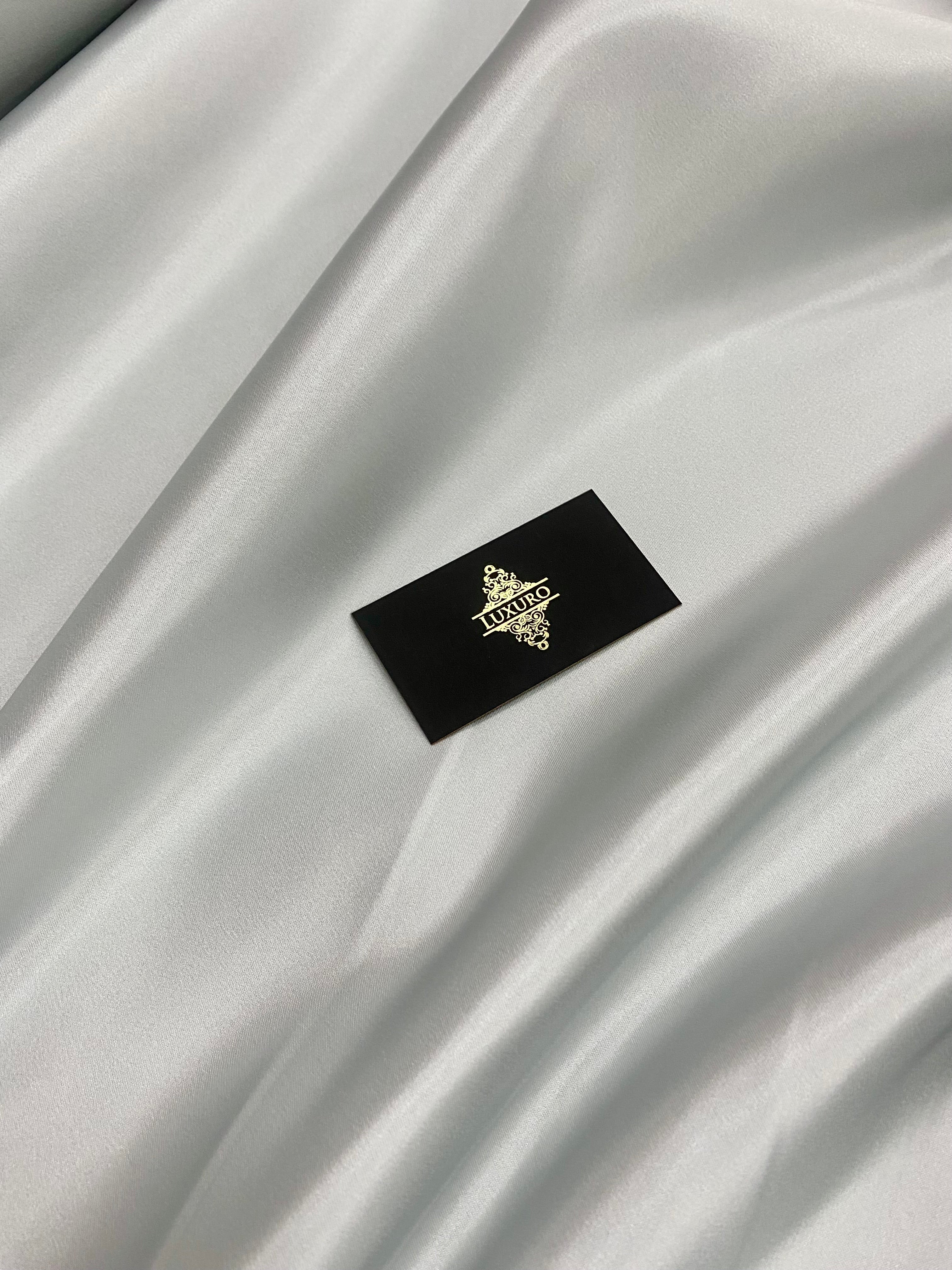 Tafta Fixa Premium Sidefata Argintie