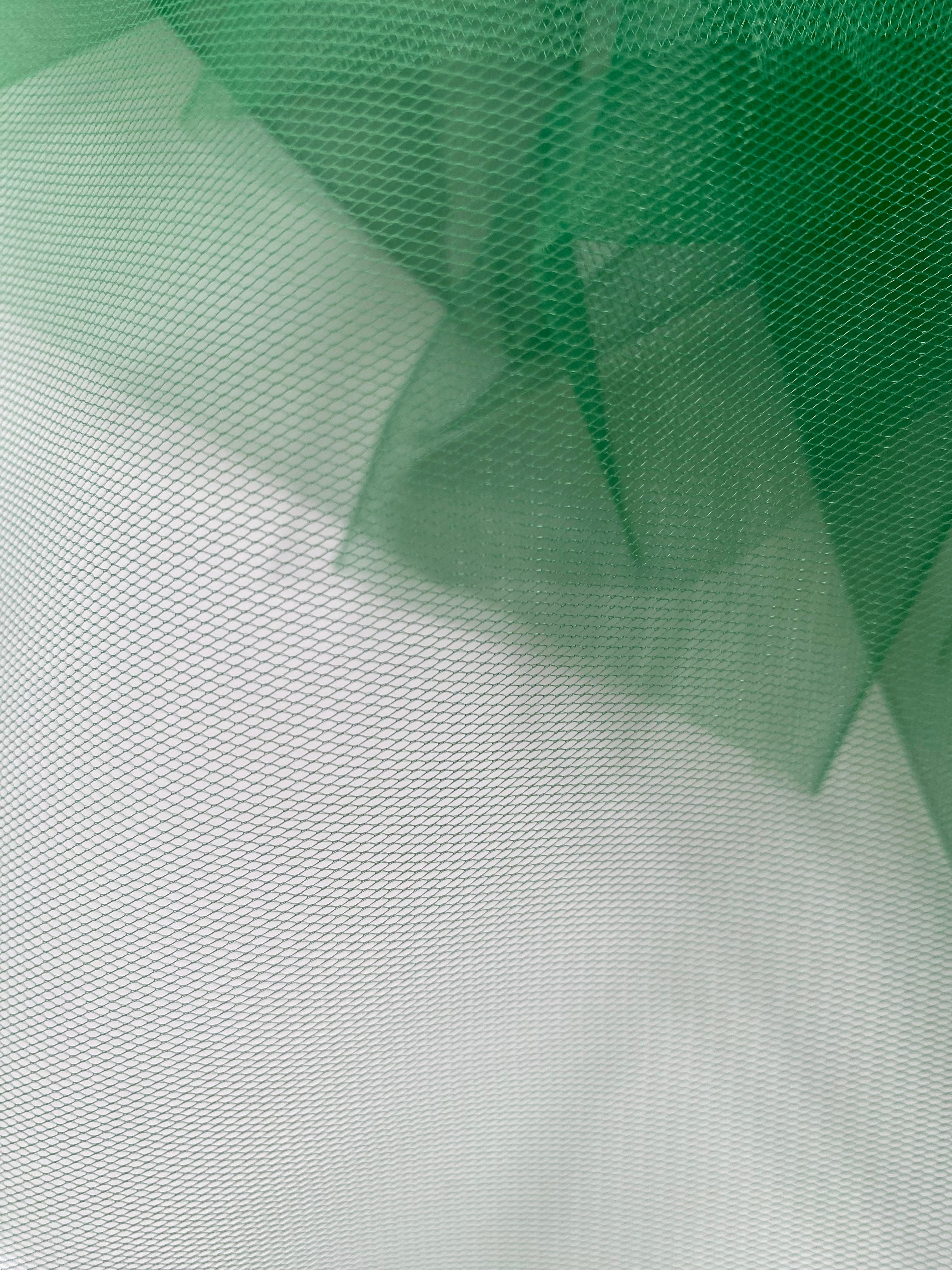 Tulle Clasic Verde Smarald - 3 m Latime