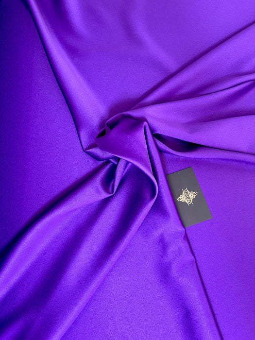 Premium Purple Elastic Taffeta